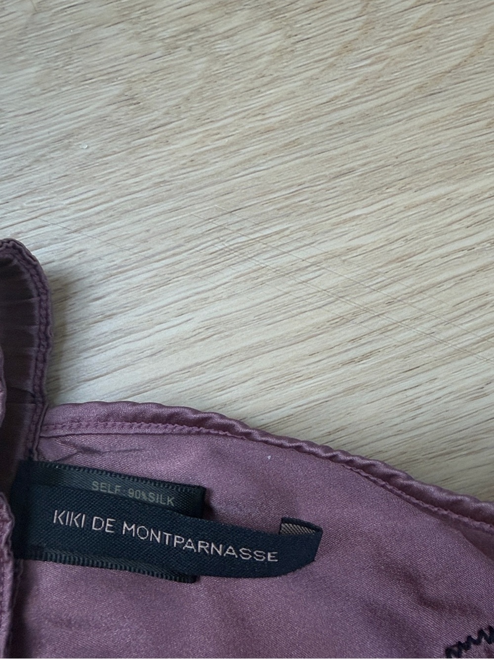 Kiki de Montparnasse Orchid Lace Silk Bralette M - Picture 4 of 5